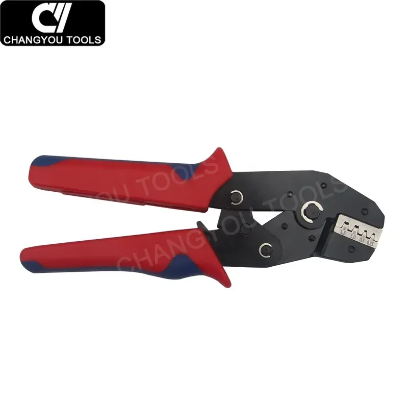 SN-58B Crimping Plier 24-16 AWG 0.25-1.5mm² Hexagonal Ratcheting Ferrule Crimping Tool Crimper for Wire Terminal