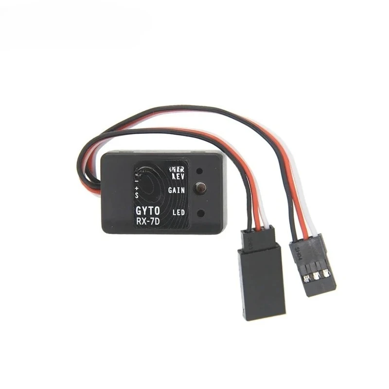 RX-7D Gyro Scope Gyro Gyrosco for RC Car Drift Racing Vehicle Boat Digital/Analog Universal Transmitter&Receiver