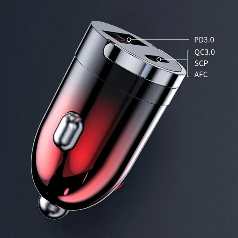 

Трендовое автомобильное мини-зарядное устройство с тянущим кольцом 120 Вт, автомобильное зарядное устройство с быстрой зарядкой, автомобильное зарядное устройство с тянущим кольцом, автомобильное зарядное устройство для телефона, простое в использовании