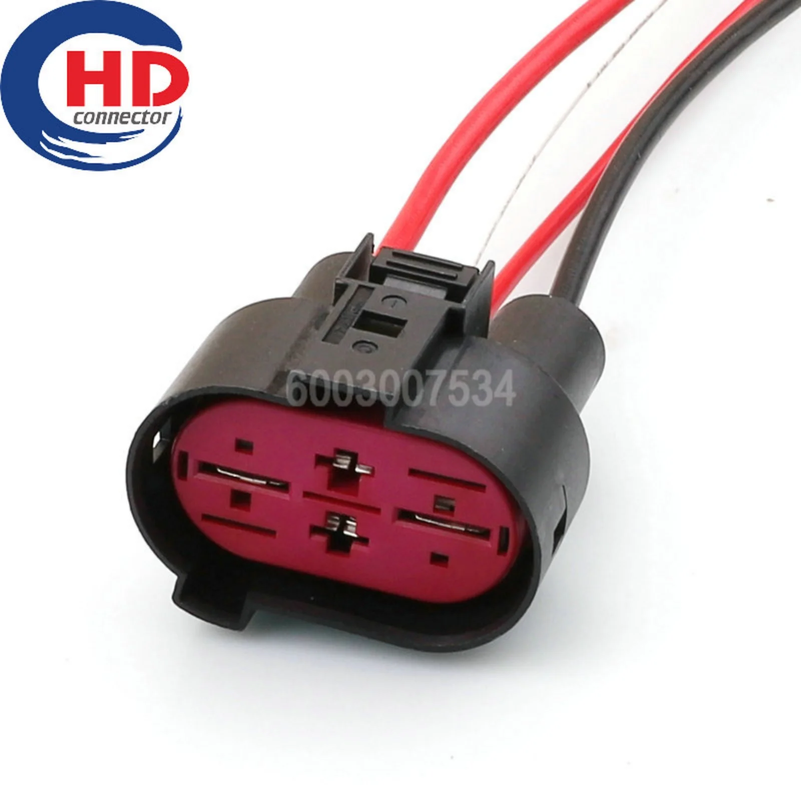 4 Pin Connector Series  Waterproof Female Connector Cable Plug Motorcycle Electrical Harnesses Wiring Harness 1J0906234