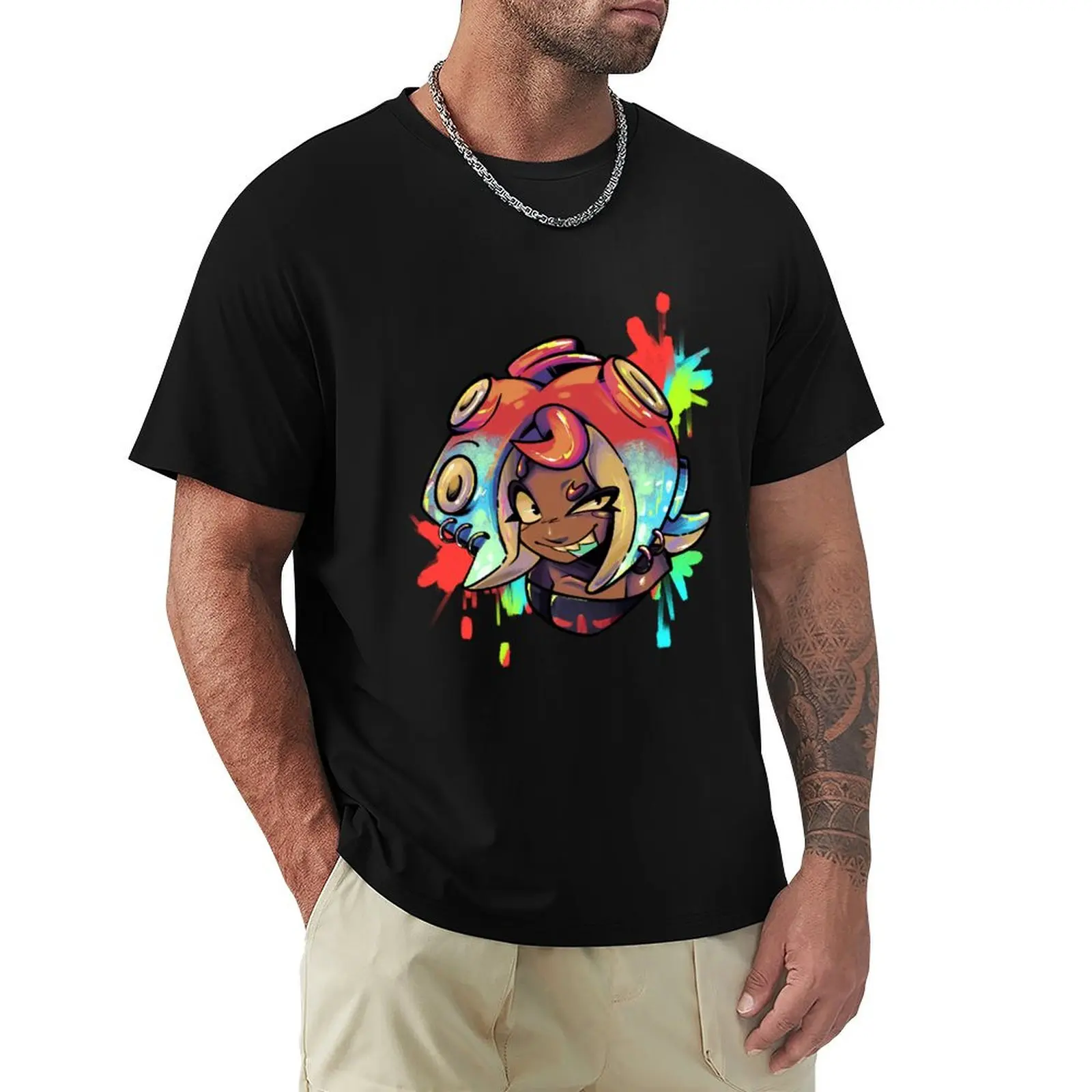 Camiseta Warabi, Prenda Informal Básica de Manga Corta