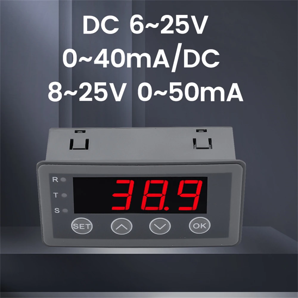 0.56 inch 4-digit Digital Tube Potentiometer Sensor Digital Display Meter 0-10V 0-20mA 2-10V 4-20mA 6-25V 0-40mA 8-25V 0-50mA