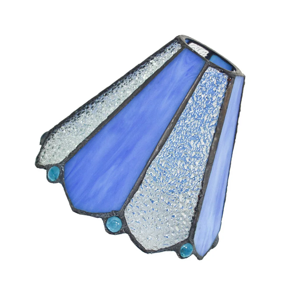 

1 шт. Декоративный стеклянный абажур премиум-класса, подходит для спальни, гостиной, для создания атмосферного освещения, элегантный и простой