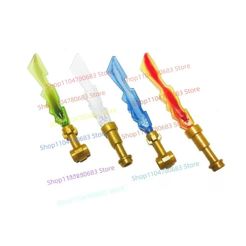 MOC New Doll Building Blocks Mini Doll Role Holding Transparent Knife Assembling Toys Holiday Gifts Hobby Collection Ornaments.