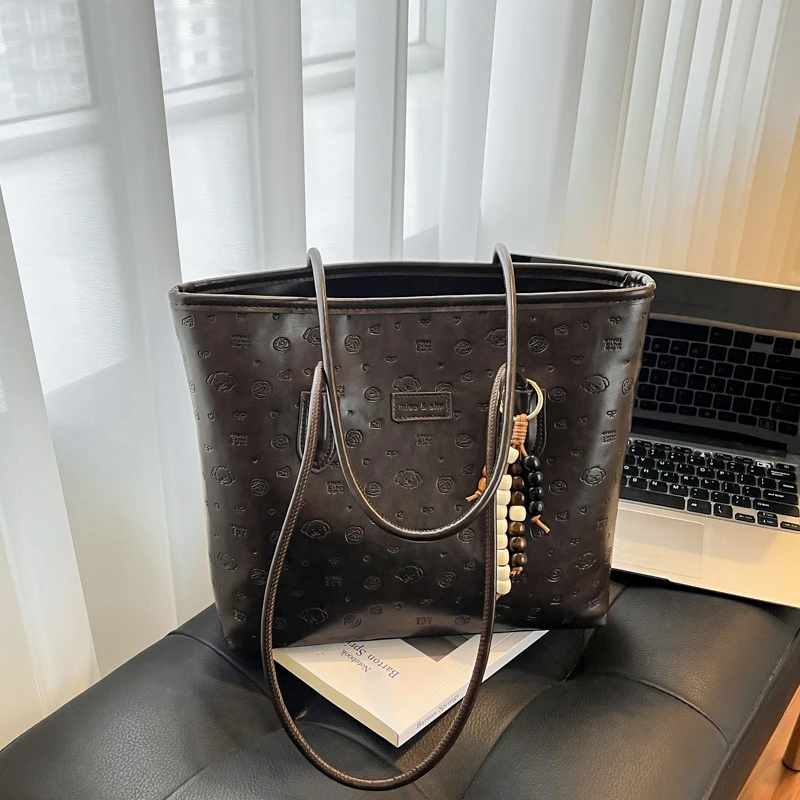 

Fashionable Luxury Tote Bag Ladies, Genuine Leather Shoulder Crossbody Purse Designer Messenger Handbag Women Chic