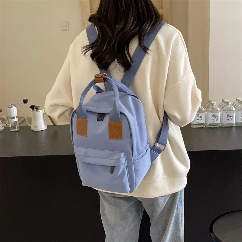 Large Capacity School Bags 2024 New Hot Sale Bags for Women Zipper Sewing Thread Casual Interior Zipper Pocket Backpacks