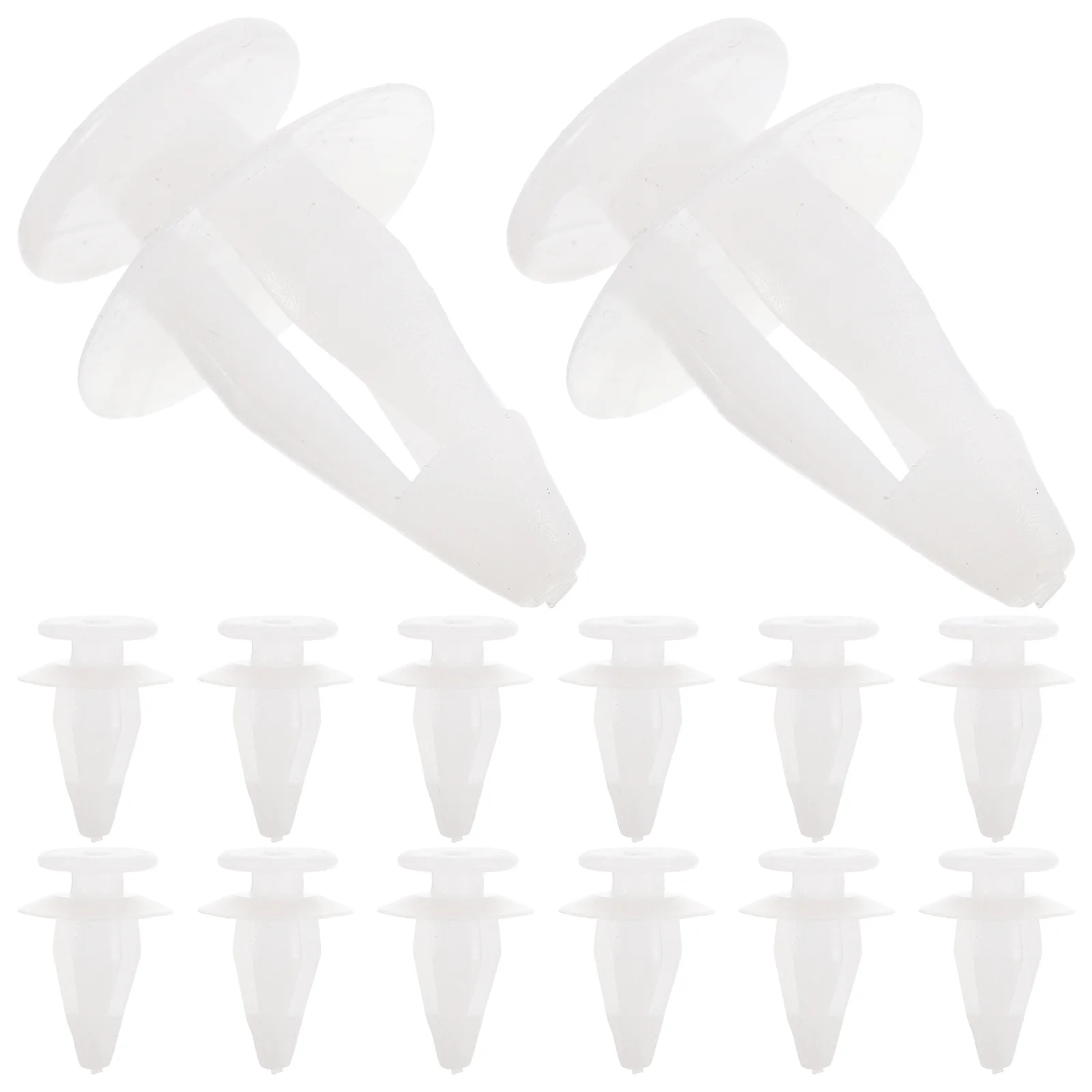 

50Pcs Car Door Panel Clips Plastic Bumper Retainer Fasteners Kit Push Pin Trim Retainers Automotive Wire Snap Replacement Auto