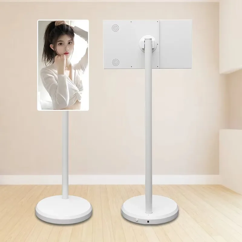 CH 32 Inch HD Android Interactive LCD Touch Screen Monitor Portable Smart TV Wireless Battery Holder Education SDK Function