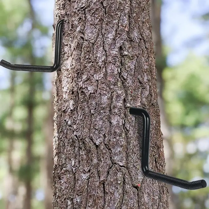 

Подставка для дерева, ступеньки 20,7 см/8,15 дюймов, крепление для охотничьего дерева на открытом воздухе, 705 фунтов, саморезы, нескользящее крепление для скалолазания на дереве