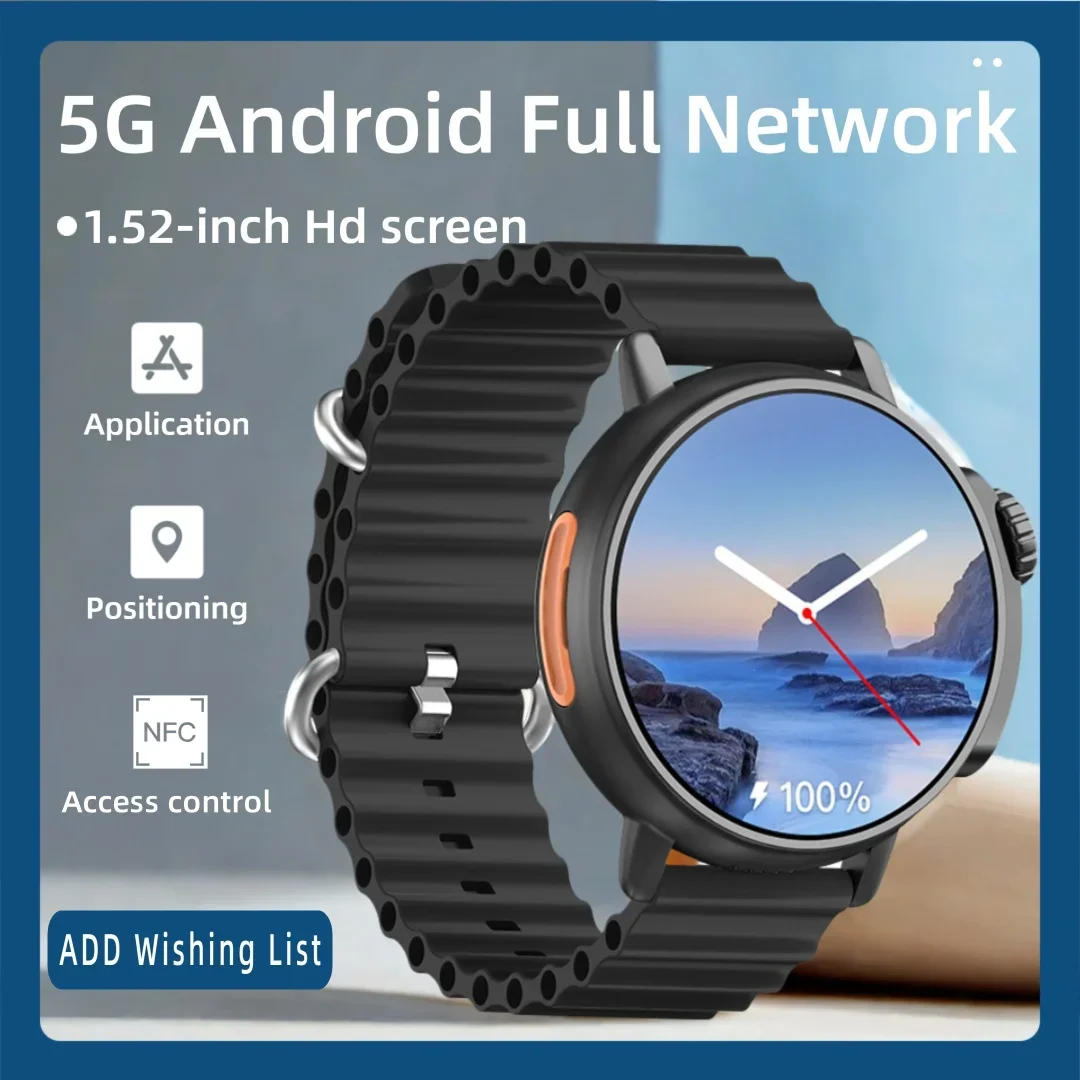 

X800 Ultra 4G Android-система 4 + 128 ГБ, камера 200 Вт, Bluetooth-умные часы, ЖК-дисплей 360*360, частота сердечных сокращений, GPS, WIFI