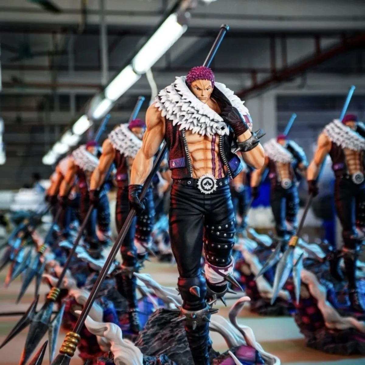 قطعة واحدة أنيمي الشكل شارلوت كاتاكوري تمثال ملك الفنان شارلوت كاتاكوري تمثال نموذج جمع الديكور لعبة Gif #2