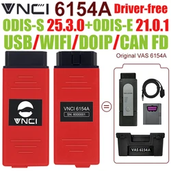 Supporto per strumento diagnostico VAG VNCI 6154A Protocollo CAN FD e DoIP per tutte le marche VAG dal 1995 al 2023