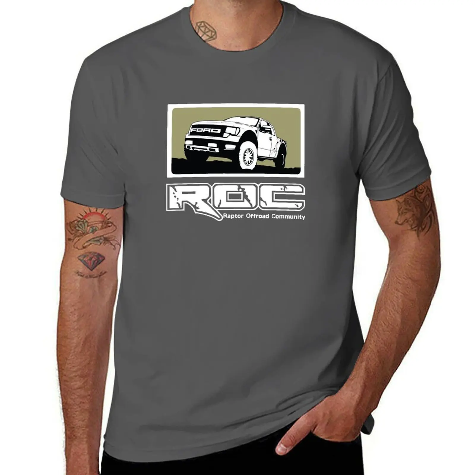 

ROC Truck Limited Logo T-Shirt Work Casual Loose Fit T-Shirt