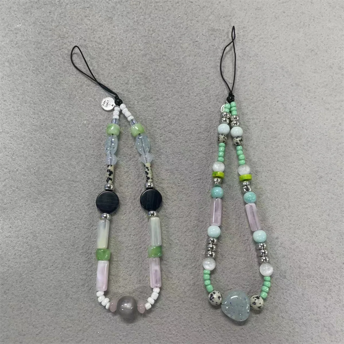 

Green Bead Mobile Phone Chain Original Hanging Rope Wrist Hanging Chain Bead Chain Camera Hanging Accessories