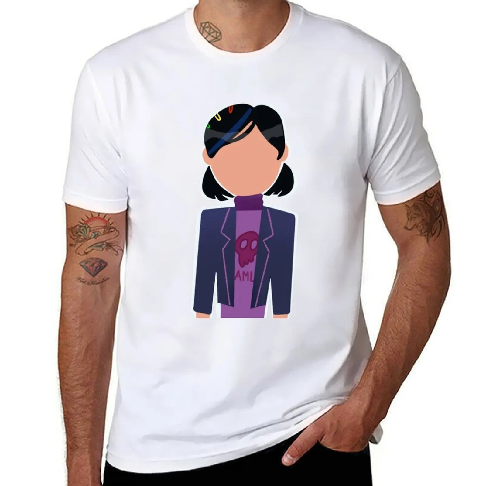 

Claire Nuez from Trollhunters T-Shirt t shirts for man cotton funny t shirt man plain T-Shirt