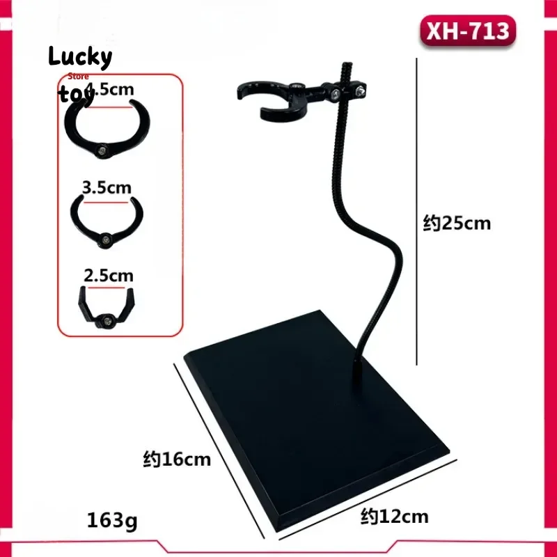 Black Snake Bone Stent Base, Action Figure Boneca Corpo, XH 1:6, 1:9, 1/12 Escala, Suporte Modelo, 6 ", 9", 12"