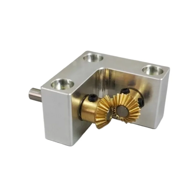 For 90 degree converter, small cone bevel gearbox right angle commutator, output shaft diameter