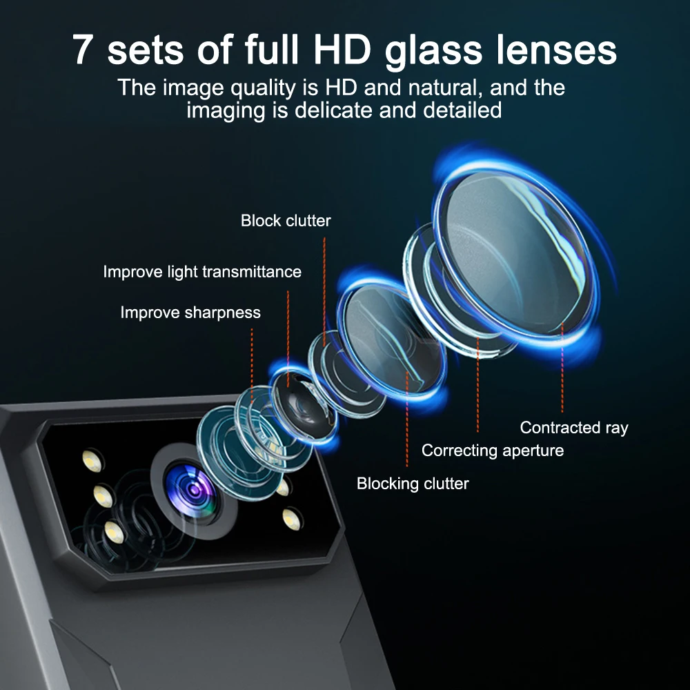 كاميرا صغيرة 4K يمكن ارتداؤها على الجسم كاميرا HD 1080P DVR كاميرا أمان فيديو IR 120 درجة IR للرؤية الليلية كاميرات فيديو واي فاي صغيرة تسجيل