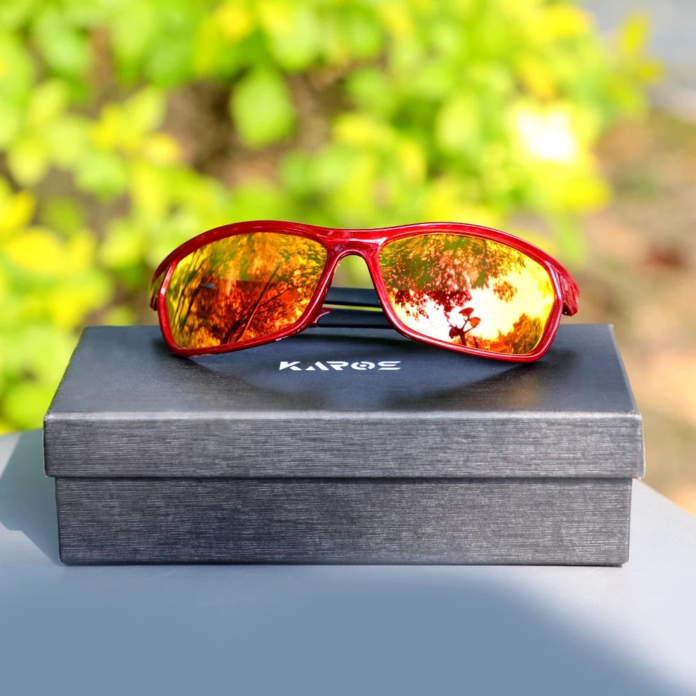 

KAROS Sunglasses For Men Women Fishing Hiking Camping Cycling Running Shades Polarized Sunglasses UV400 Sun Glasses With Box