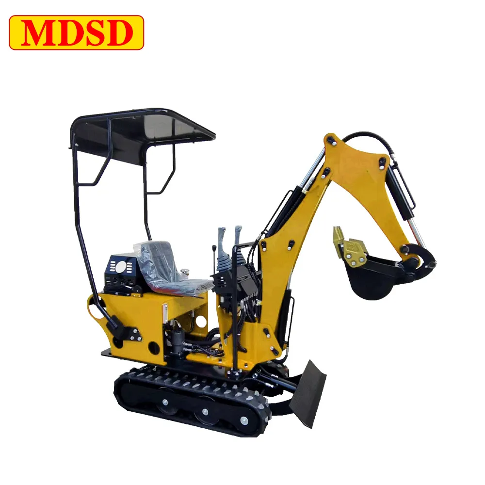 

Mini Excavator Hydraulic Crawler Backhoe Digger For Home Farm Trenching Cable Laying And River Dredging Factory Customized