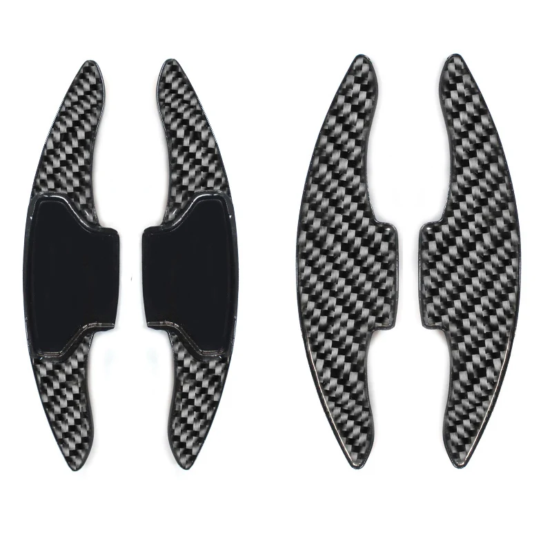 Carbon Fiber DSG Paddle Shift Steering Wheel Accessories For Lincoln Corsair MKC MKZ MKX Aviator Navigator Nautilus Continental