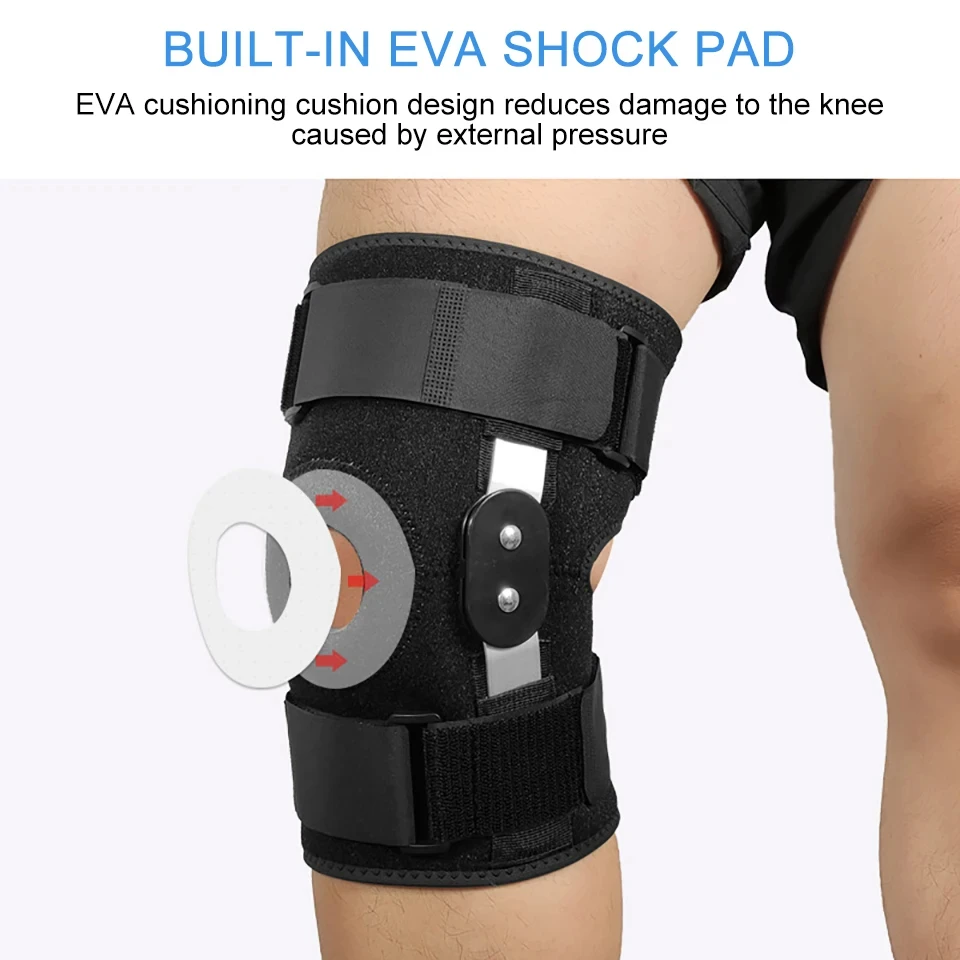 1Pcs Orthopedic Knee Pad Knee Brace Support Joint Pain Relif Patella Protector Adjustable Sport Kneepad Guard Meniscus Ligament