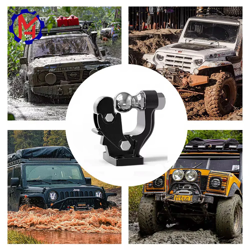 

Tiger head hook trailer hook 5T15T car modification accessories Rogue hook off-road vehicle towing trailer ball