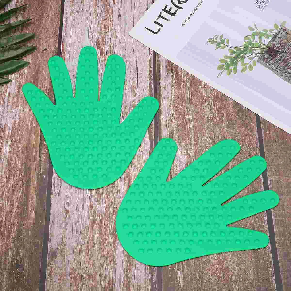 Educational Supplies Child Stickers Handprint Cutouts Coordination Training Prop