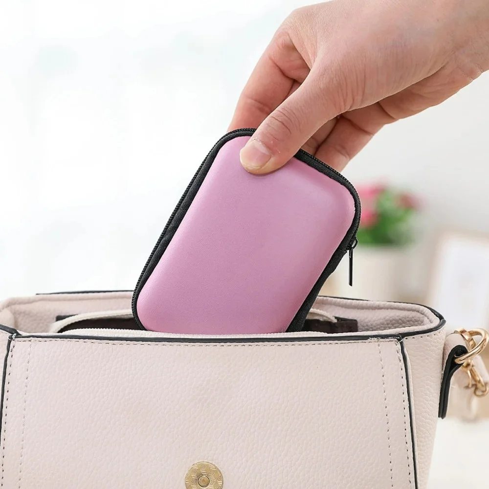 

Travel Storage Bag Charging Case for Earphone Package Zipper Bag Portable Travel Cable Organizer Electronics Storage 2025 New