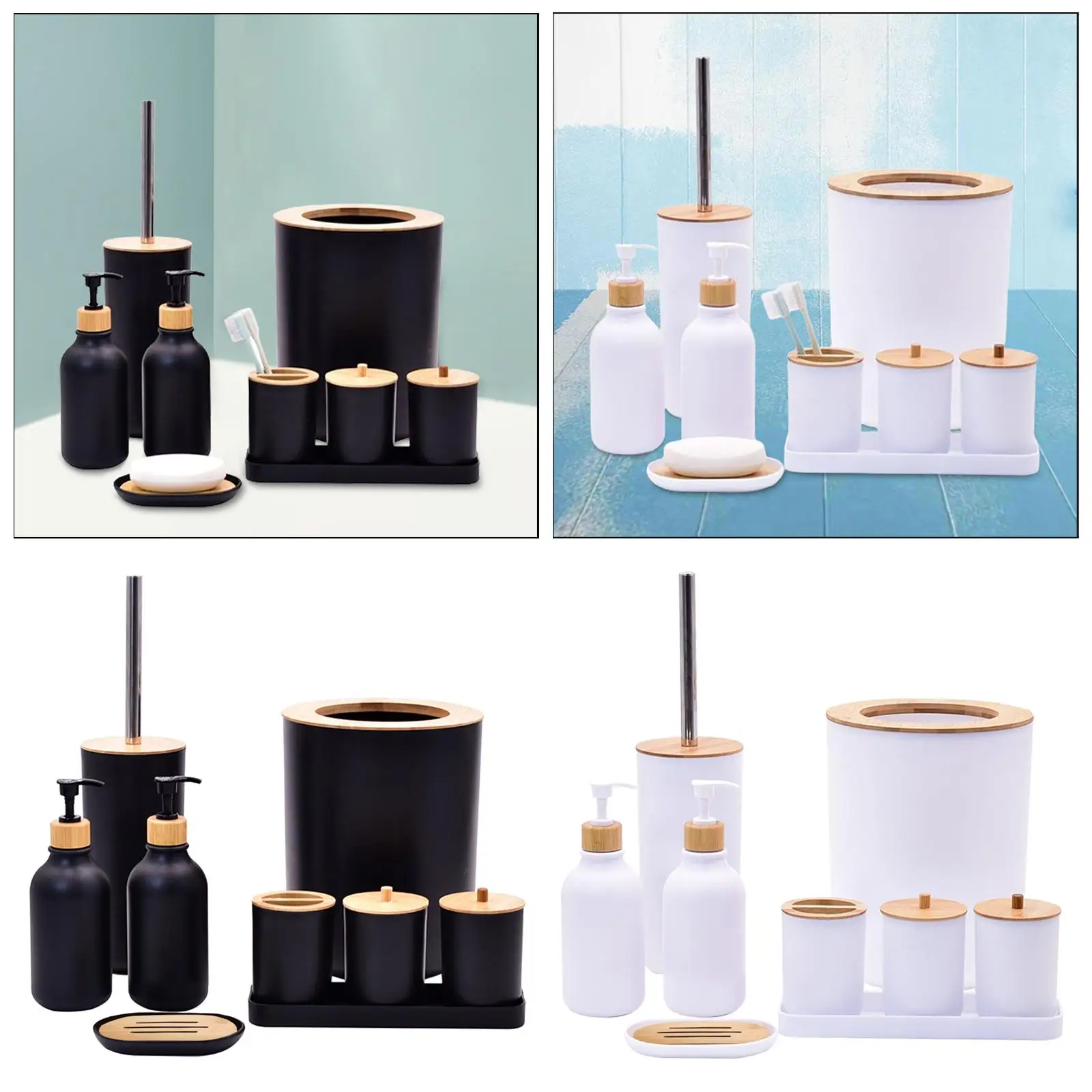 

Bathroom Accessories Set Bathroom Accessory Set Soap Dish Toothbrush Cup Liquid