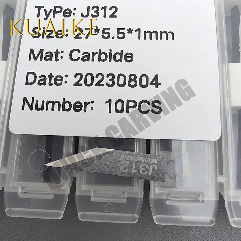 Imagem -03 - Jwei Vibration Cutter Knife Leather Cutting Machine Oscilante Blade J312 10 Pcs