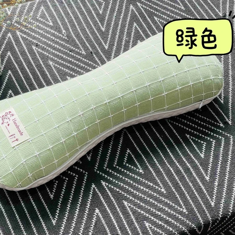 Cotton waffle ice bean buckwheat pillow cervical spine pillow full buckwheat shell pillow