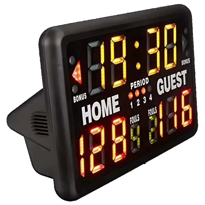 2026 New 12-Digit Electronic Scoreboard for Basketball Games Daily Training and Competition Score Counter for Ball Sports view 2