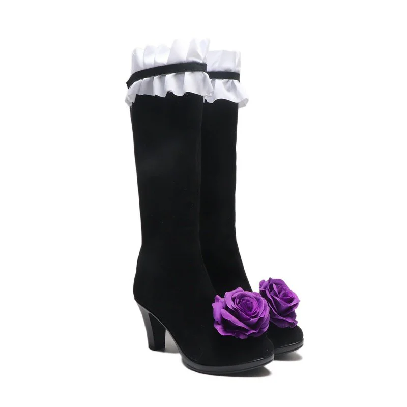 Scarpe cosplay anime Stivali Suigintou Mercury Lampe Stivali cosplay personalizzati