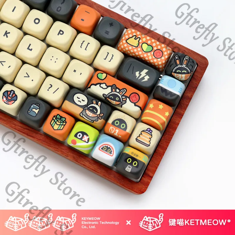 

Zenless Zone Zero The Bangboo Cosplay Resin Anime Computer Mechanical Keyboard Keycaps kawaii Key Cap Commemorate Gifts Boys