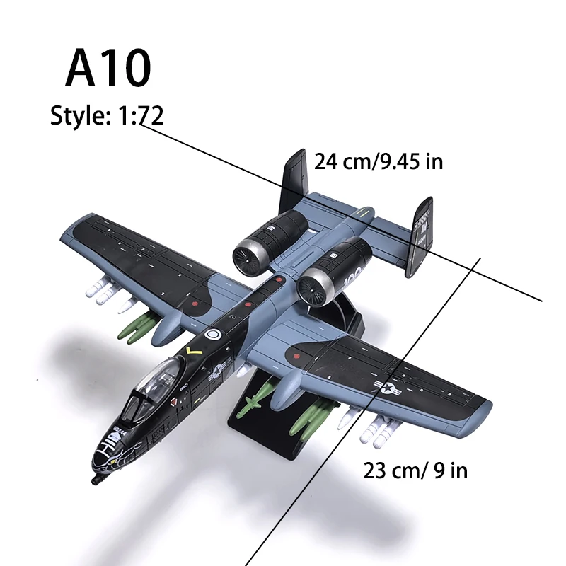 1:72 Modern DIY Building Blocks Model Assembly Su-25 A10 Airplanes Models Armored Transport Vehicle Military Toys For Gifts