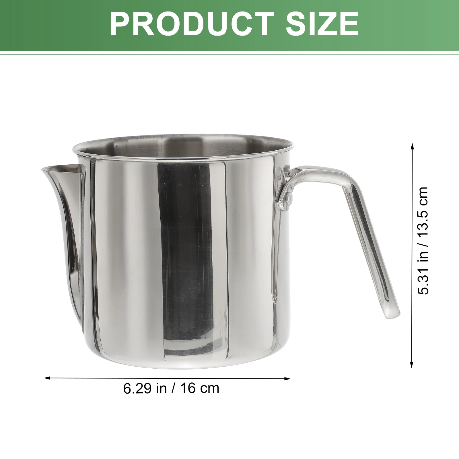 

Stainless Steel Oil Separator Pot Strainer Thickened H Nozzle Kitchen Grease Container Soup Dispenser Silver Color Oil