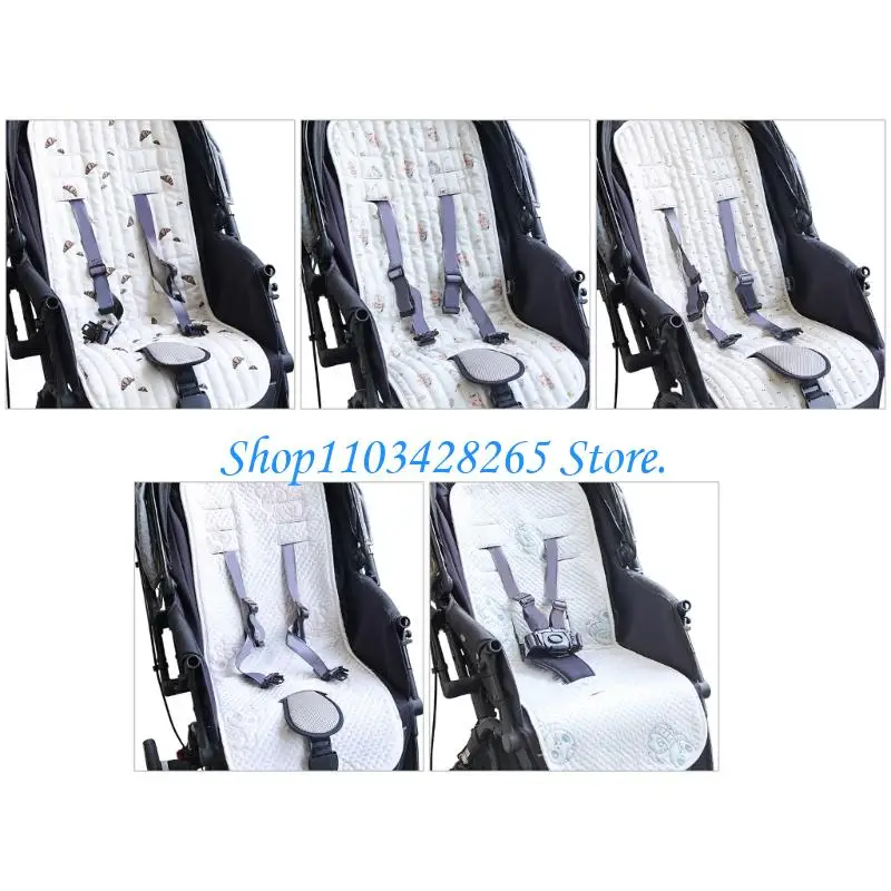 

Обратимая двойная боковая детская коляски подушка 9 Подушка для ремня, промывая коляска для детской корзины для младенцев для