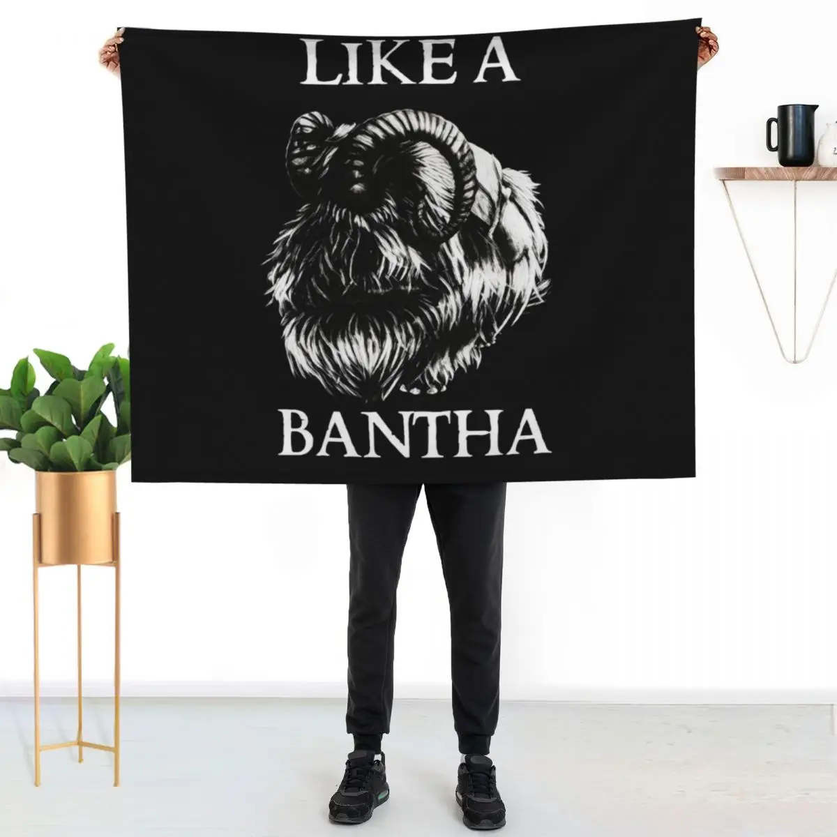 

Like a Bantha - Boba IV Throw Blanket Fluffy Cozy Throw Blanket for Home Decor