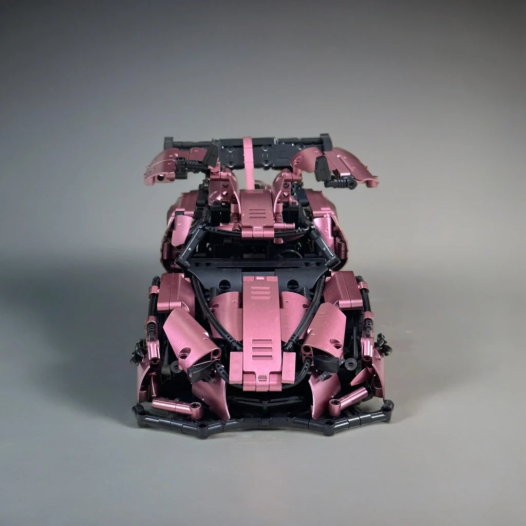 مجموعة بناء السيارات الرياضية Apello IE، مجموعة مكعبات بناء MOC بمقياس 1:8 ولعبة بناء، مجموعة سيارات سباق قابلة للجمع للبالغين