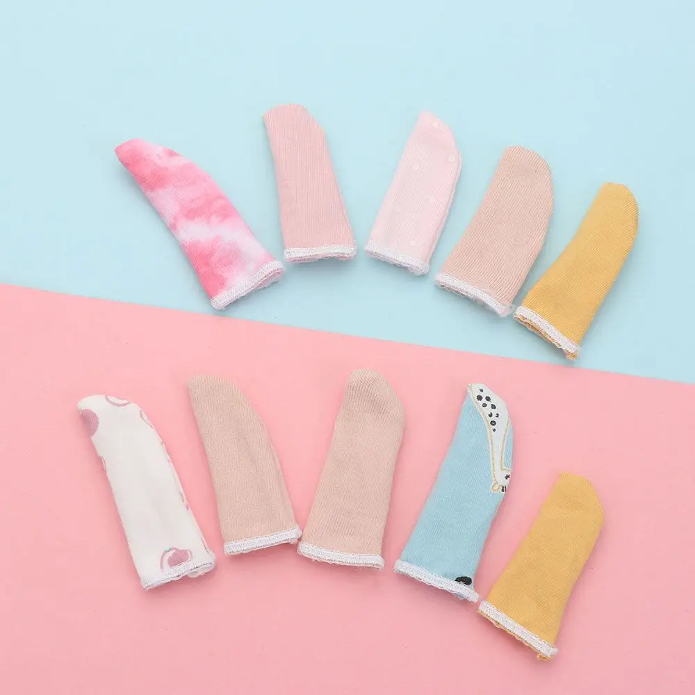 & Living Breathable Garden Supplies Cotton Picking Finger Cover Fingertips Protector Gloves Finger Cots Finger Covers