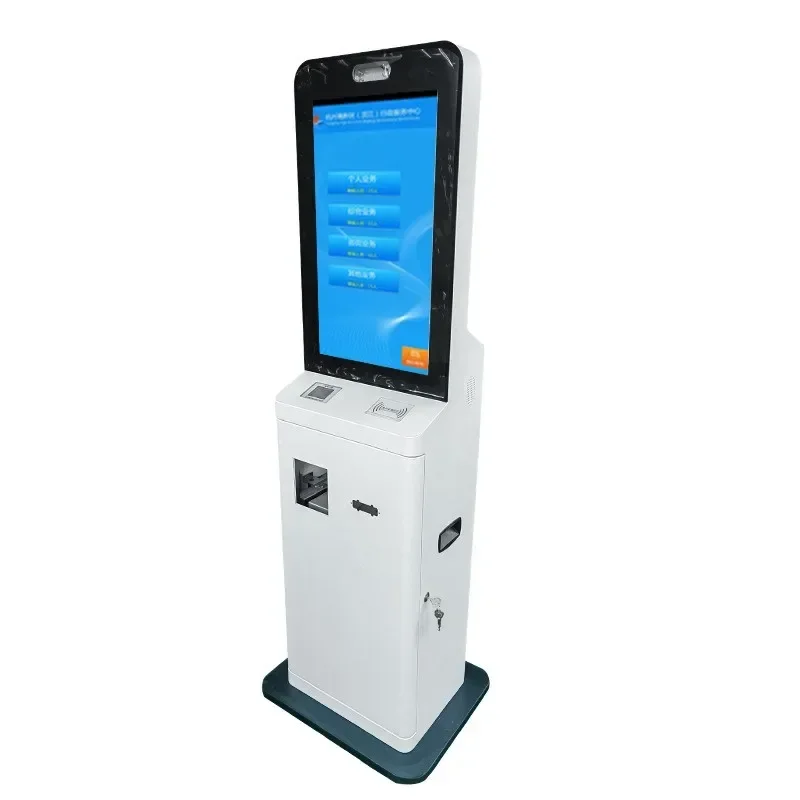 Hotel/airport Self-service Machine, Hotel Front Desk All-in-one Machine, Touch Query Terminal with Printer