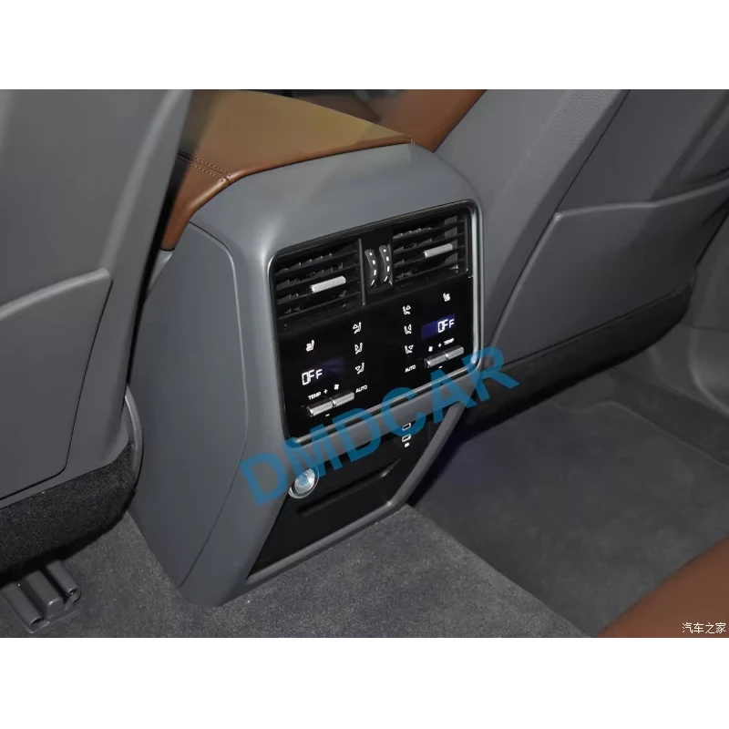 LCD Climate Control Screen AC Panel Air Conditioning Temperature Control Knobs For Porsche Cayenne