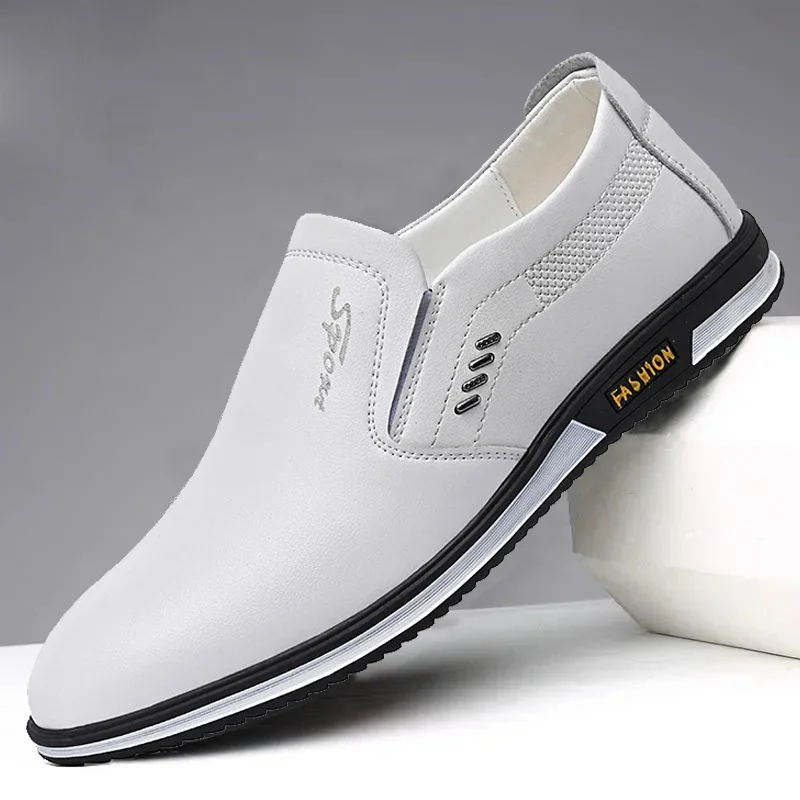 Brand Leather Shoes for Men Designer Loafers High Quality  Moccasins Men Driving Shoes Male Footwear Men's Formal Shoes