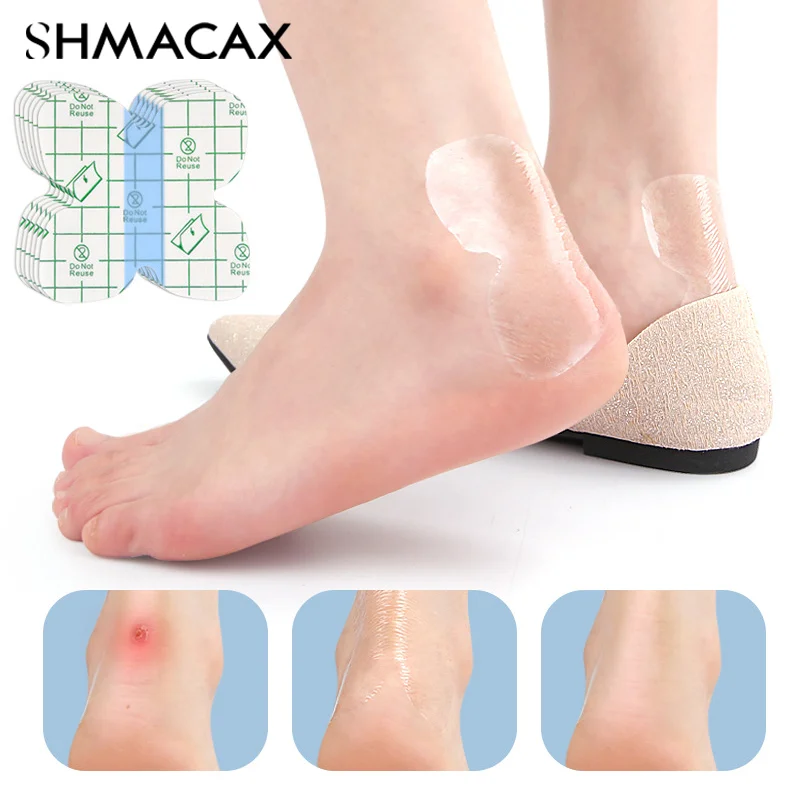 Butterfly Shaped Heel Anti Wear Patch Sweat Proof Invisible Anti Wear Foot Patch Toe Ankle Slow Pressure Stop Grinding