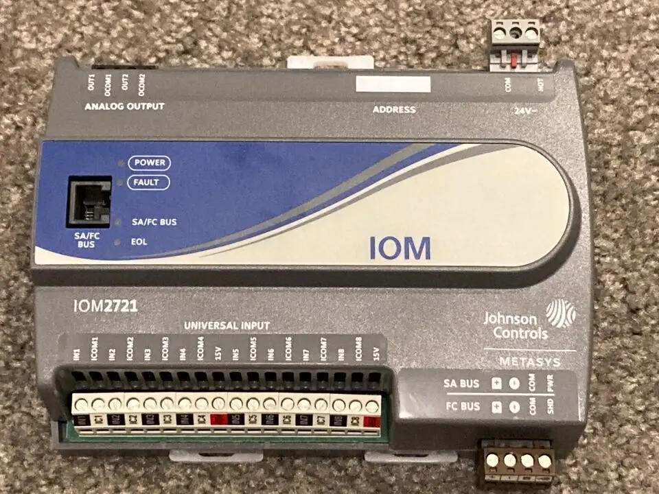 

Johnson Controls Inuput/выходной модуль 24 В (MS-IOM2721-0)