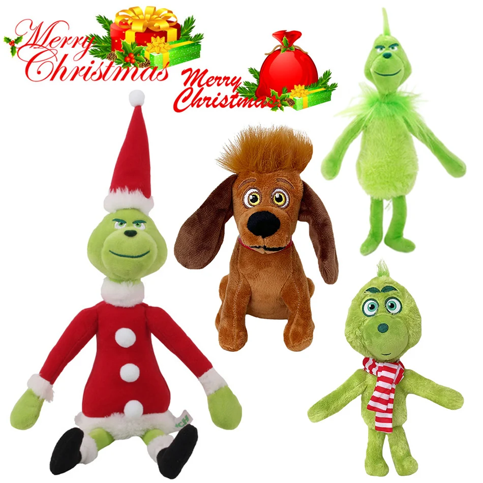 Disney Grinch Plush Doll Toy Gift Cartoon Style Children Toys Rag Doll Kawaii Room Decor For christmas Plush Toys For Girls