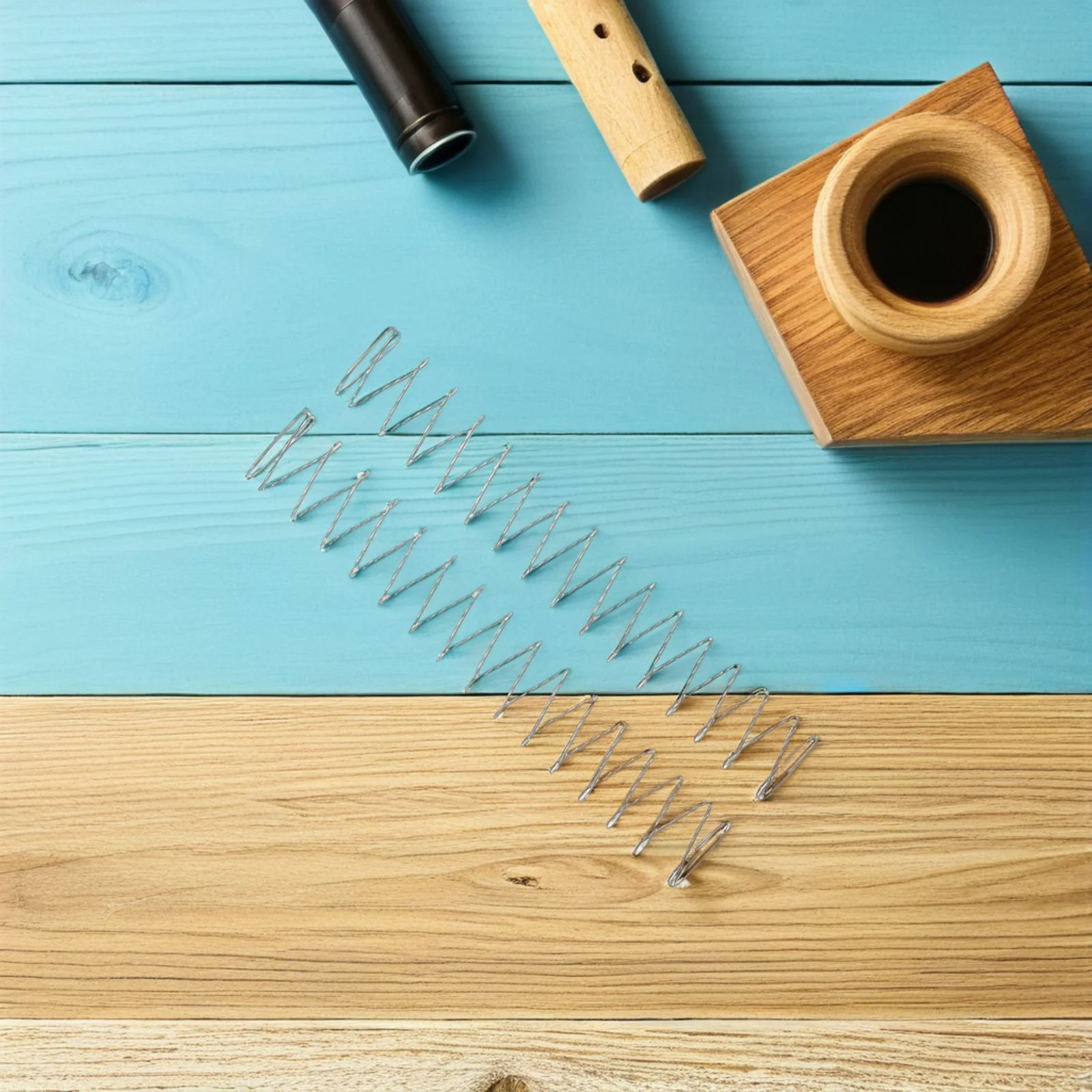 

2Pcs Flat Spring 170Mm Trapezoidal Compression Component High Elasticity Stainless Steel for Industrial Machinery Heavy Duty