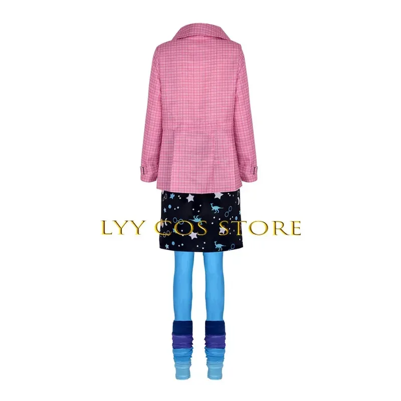 ماجيك سكول ساحرة كوسبلاي أنيمي لونا لوفجود كوسبلاي معطف وتنورة وسراويل موحدة مجموعة ملابس حفلات الهالوين للنساء والأطفال