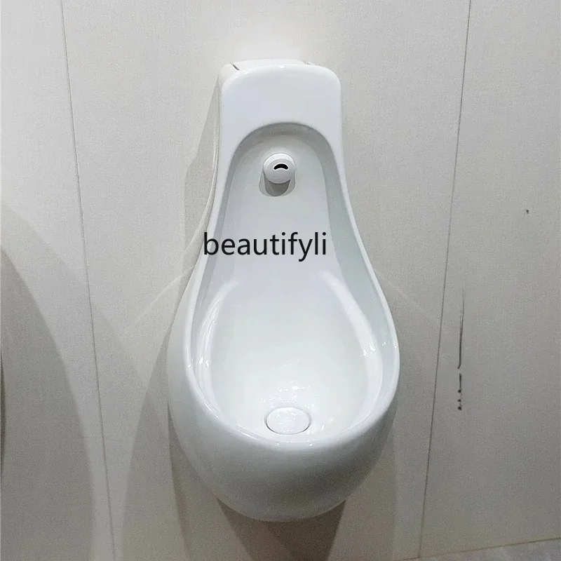 

ssK178 ss25 Ceramic urinal wall-mounted wall-mounted urinal men's urinal toilet automatic induction deodorant simple personality